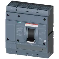 Siemens, SENTRON, 3VA5 Molded Case Circuit Breaker 4-Pole 600A, Breaking Capacity 100 kA, Fixed