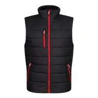 Regatta Professional TRA892 Black, Red Wr Cire Finish Unisex Bodywarmer, S