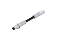 CONEC Circular Connector, 4 Contacts, Panel Mount, M8 Connector, Plug, Male, IP67, 42 Series
