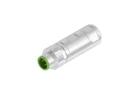 CONEC Circular Connector, 4 Contacts, Panel Mount, M12 Connector, Plug, Male, IP67, 43 Series