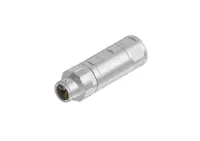 CONEC Circular Connector, 8 Contacts, Panel Mount, M12 Connector, Plug, Male, IP67, 43 Series