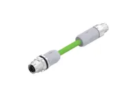 CONEC Circular Connector, 8 Contacts, Panel Mount, M12 Connector, Plug, Male, IP67, 43 Series