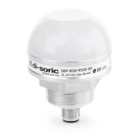 Di-Soric SBP-RGB Point Series Yellow, White, Red, Orange, Green, Blue Signal Tower Without Buzzer, 8 Lights 30V Bracket