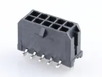 Molex Micro-Fit 3.0 Series Vertical Surface PCB Header, 10 Contact(s), 3 mm Pitch, 2 Row