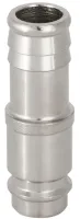 RS PRO Steel Pneumatic Quick Connect Coupling, Hose Barb Female, Male 10mm