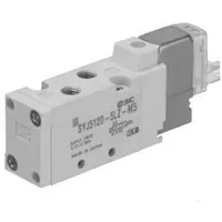 SMC Pneumatic Solenoid Valve - 3 Position Closed Solenoid M5 x 0.8 SYJ5000  Series 24V dc
