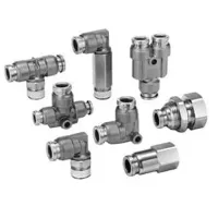 SMC KQB2L Series, KQB2L10-G02-F Threaded Threaded