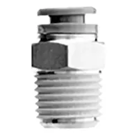 SMC KRH Series, KRH10-01S Pneumatic Fitting, Polybutylene Terephthalate R 1/2 Male Threaded