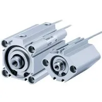 SMC Pneumatic Piston Rod Cylinder - CDQ2B63-30DZ 63 mm Bore, 30 mm CQ2 Series, Double Acting Acting
