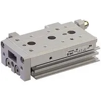 SMC Pneumatic Guided Cylinder - EMXS25-75 25 mm Bore, MXS Series, 75 mm Double Acting Acting