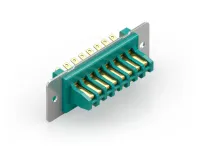RS PRO, LMRP 4.7 mm Pitch Backplane Connector, Straight Male, 16 Row, 16 Way