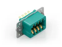 RS PRO, LMRS 4.7 mm Pitch Backplane Connector, Straight Female, 8 Row, 8 Way