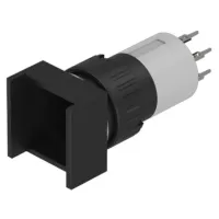 EAO Black Push Button Actuator