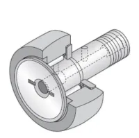 NTN Needle Roller Cam Follower Cam Follower KR22F 10mm ID, 22 mm OD