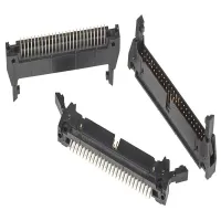 3M 3000 Series Straight Through Hole PCB Header, 50 Contact(s), 2.54 mm Pitch, 2 Row, Shrouded