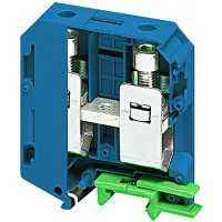 Schneider Electric NSYTRV702BL NSYTR Series Terminal Block Blue, 70mm², 1-Level, Screw