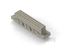 TE Connectivity, 8-1393640-3 2.54 mm Pitch Connector Backplane Connector, Vertical Female, 16 Column, 3 Row, 48 Way