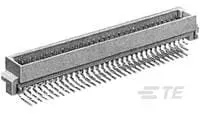 TE Connectivity, 536437-4 2.54 mm Pitch Connector Backplane Connector, Right Angle Male, 32 Column, 3 Row, 96 Way
