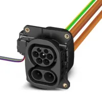 Phoenix Contact, CHARX T2HBI12 GB/T EV Connector Female, 2 m Cable, 32A