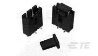 TE Connectivity AMPMODU Series Vertical Surface PCB Header, 2 Contact(s), 2.54 mm Pitch, 1 Row, Shrouded