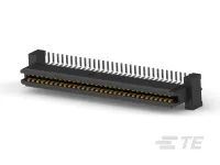 TE Connectivity 51206 Series Vertical Board PCB Socket, 64-Contact, 2 Row, 1 mm Pitch Surface Mount