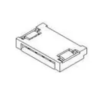 Molex, 51281-1494 0.5 mm Pitch 14 Way Right Angle FPC Connector, Bottom