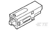 TE Connectivity Housing for use with AMP