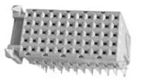 TE Connectivity, 5352 2 mm Pitch Hard Metric Backplane Connector, Right Angle Female, 11 Column, 5 Row, 55 Way