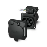 Phoenix Contact, EV-T2M3SO12 Socket Terminal Kit Female, 500 mm Cable, 32A