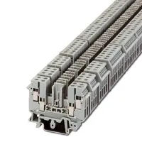 Phoenix Contact 2777043 UDK-RELG 3 Series DIN Rail Terminal Block Grey, 0.2mm², 4 mm², Screw