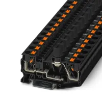 Phoenix Contact 1154813 Fuse Modular Terminal Block Black, 0.5mm², 10 mm² Fused, Push-in