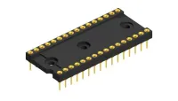 Fischer Elektronik, DIL 2.54 mm Pitch Straight 32 Way, Through Hole Closed Frame DIL Socket, 1.5A