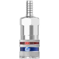 CEJN Aluminium, Steel Pneumatic Quick Connect Coupling, Male ISO 10mm
