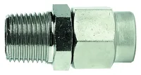 CEJN Plated Brass Pneumatic Quick Connect Coupling, R 1/4 in ISO 5mm, 8 mm