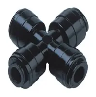 Norgren Pneufit Acetal (POM) Series, D00900800 Push-in Pneumatic Fitting, Steel Use Stainless, Body and Cover: