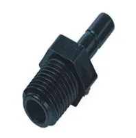 Norgren Pneufit Acetal (POM) Push-in Fittings Series, D01150838 Pneumatic Fitting 8mm Push-in, 3/8 in, UNF, ISO G, NPT,