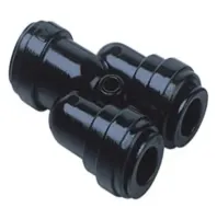 Norgren Pneufit Acetal (POM) Series, D00820800 Push-in Pneumatic Fitting, Collet: Polyoxymethylene, Steel Use Stainless,