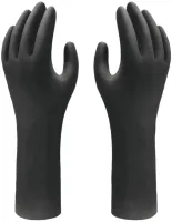Showa 7565EBT Black Nitrile Work Gloves, Size XL, 10 per Pack