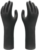 Showa 7565EBT Black Nitrile Work Gloves, Size L, 10 per Pack