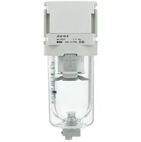 SMC AF series 5 μm 1/4 in 1 Mpa Pneumatic Filter 1500L/min max with Automatic drain