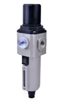 AirTAC GA200 Pneumatic Regulator, 5 μm, G 1/4, Automatic, 1 Mpa, GAFR20008ASWG
