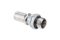 Amphenol Industrial Industrial Circular Connector, Panel Mount, 3/8 in Connector, Plug, Male, SQD Series