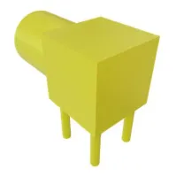 Samtec SMPM Series Through Hole Male SMPM, 50 Ω, Right Angle Body Direct Solder