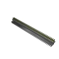 Samtec TMM Series Right Angle Through Hole PCB Header, 50 Contact(s), 2 mm Pitch, 2 Row, Unshrouded