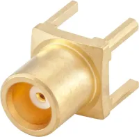 Rosenberger 29K102 Series Panel Mount Female SMA, 50 Ω, Straight Body Solder