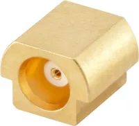 Rosenberger 29K203 Series Surface Female MCX, 50 Ω, Right Angle Body Solder