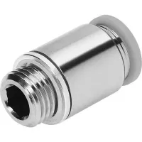 Festo QS Series, 183742 R 1/8 Male Threaded to Tube