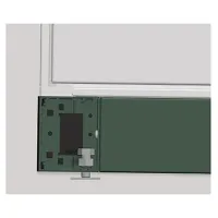 Eaton xEnergy Main Series Steel Cover for Use with LV Switchgear 250 mm x 250 mm x 800mm