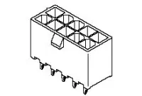 Molex 5566 Series Vertical PCB PCB Header, 22 Contact(s), 4.2 mm Pitch, 2 Row, Shrouded