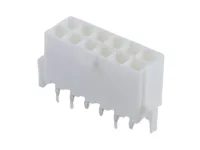 Molex 5566 Series Vertical PCB PCB Header, 12 Contact(s), 4.2 mm Pitch, 2 Row, Shrouded